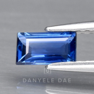 Blue  Baguette Natural Sapphire