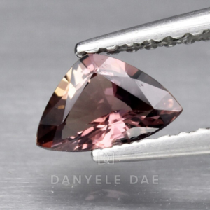 Purplish Pink  Trillion Natural Sapphire
