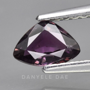 Pinkish Purple  Trillion Natural Sapphire