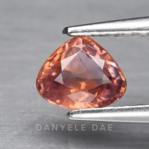 Purple-Orange  Pear Sapphire