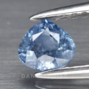 Blue  Pear Natural Sapphire
