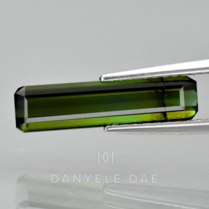 Green  Octagon Tourmaline
