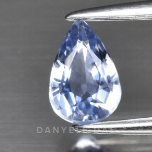 Malibu Blue  Pear Natural Sapphire