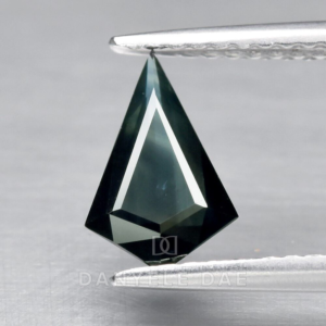 Green-Blue  Kite Natural Sapphire