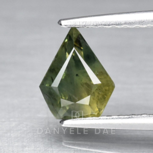 Yellow-Green  Pentagon Natural Sapphire