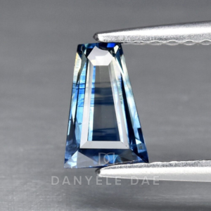 Green-Blue  Trapezoid Natural Sapphire