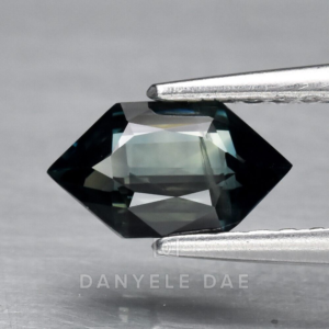 Bluish Green  Hexagon Sapphire