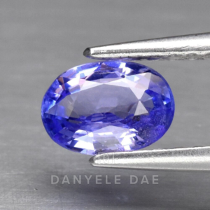Violet Blue  Oval Tanzanite