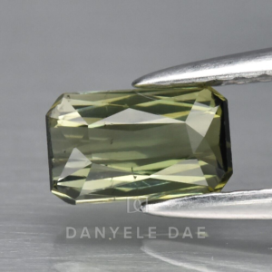 Green  Scissor-Cut Natural Tourmaline