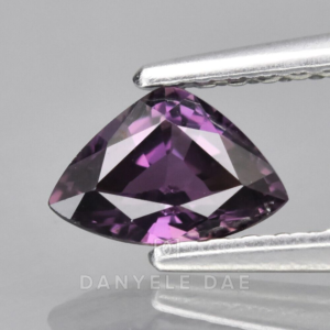 Purple  Trillion Natural Sapphire