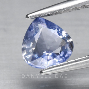 Purplish Blue  Pear Sapphire