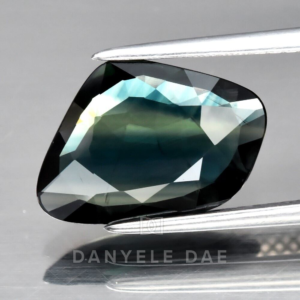 Blue-Green  Fancy Natural Sapphire